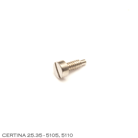 Certina 25.35-5105/5110, Screw for barrel and train wheel bridge
