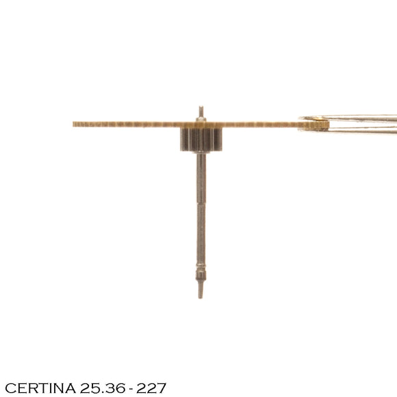 Certina 25.36-227, Sweep seconds wheel