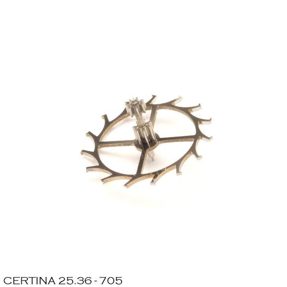 Certina 25.36-705, Escape wheel