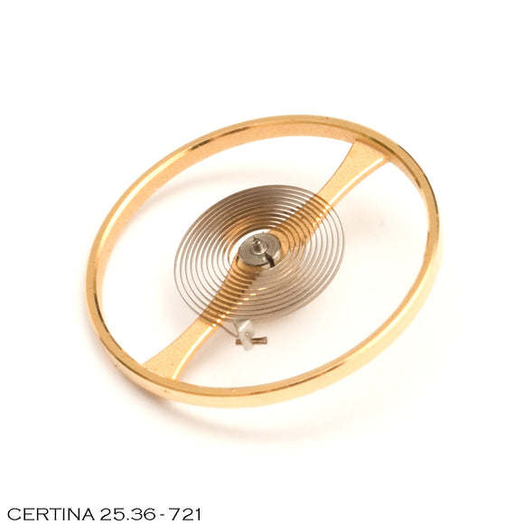 Certina 25.36-721, Balance, complete