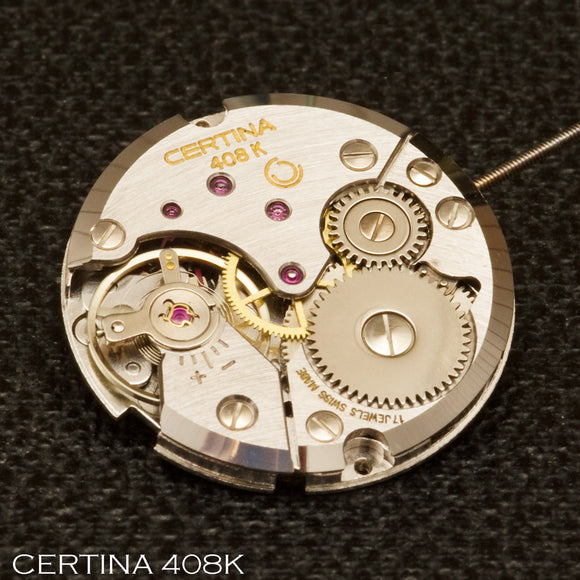 CERTINA 408 K, (PESEUX 7040) Complete movement