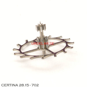 Certina 28.15-702, Escape wheel