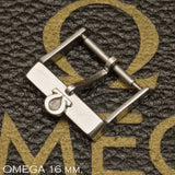 Clasp, Omega, 16 mm, steel