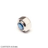 Crown, CARTIER SANTOS, steel, D=4.8 mm. NOS.