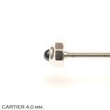 Crown, CARTIER TANK FRANCAISE, steel, D=4.0 mm.