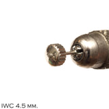 Crown, IWC, Waterproof, Stainless steel, D=4.5