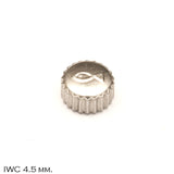 Crown, IWC, Waterproof, Stainless steel, D=4.5