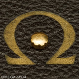 Crown, OMEGA RANCHERO / SEAMASTER 30, VINTAGE NOS GOLD, No: 4504