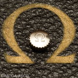 Crown, OMEGA RAILMASTER No: 4508, Steel. 6.3 x 3.0 x 2.5 - 1.20, NOS