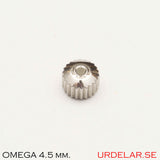 Crown, Omega waterproof, Steel. 4.5 x 3.0 x 2.0 - 0.90