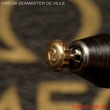 Crown, Omega Seamaster De Ville, no: 4253, Gold