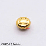 -35% Crown, Omega Dustproof, Gold, Diam. 3.70 MM.