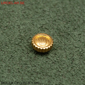 Crown, ROLEX Cellini, Gold, Diam: 4.3 mm