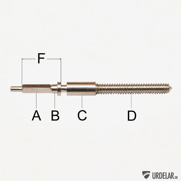 Revue 30, 31 (19'''), Winding stem, DCN: 125