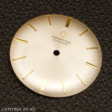 Dial, CERTINA Automatic, Cal: 25.45