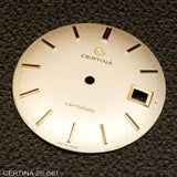 Dial, CERTINA certidate, Cal: 25.661