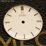 Kellotaulu, Omega Seamaster Automatic, musta, kaliiperi: 501