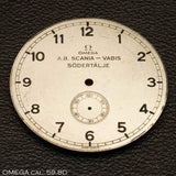 Dial, Omega 59.8D, SCANIA-VABIS