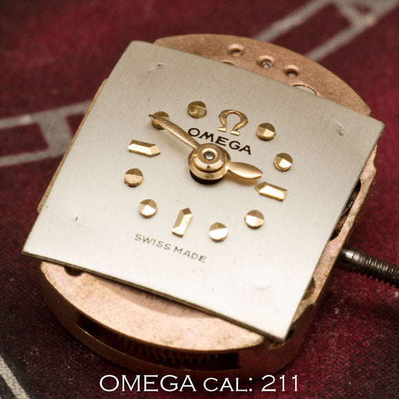 Dial w. Hands, OMEGA cal: 211