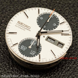 Dial w. Hands, Seiko Chronograph, Re: 6138-8020