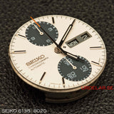 Dial w. Hands, Seiko Chronograph, Re: 6138-8020