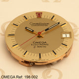 Dial w. Hands, Omega Constellation 18K, Ref: 198,002, Cal: 1250