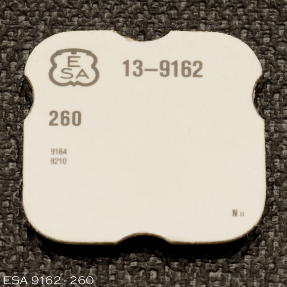 ESA 9162-260, Minute wheel, NOS