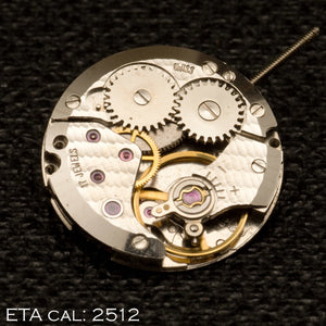 ETA 2512, Complete movement