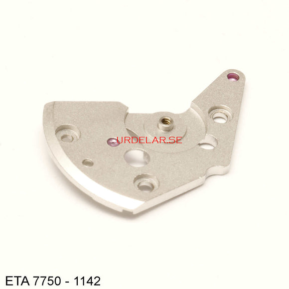 ETA 7750-1142, Automatic device bridge, jewelled nickel