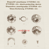 Eterna 3763, Shock protection spring