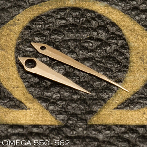 Hands, Omega Seamaster, cal: 550-562