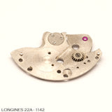 Longines 22A-1142, Automatic bridge with rotor post, NOS