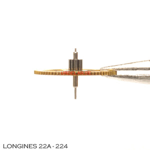 Longines 22A-224, Fourth wheel with sec. hand bit