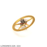 Longines 22A-224, Fourth wheel with sec. hand bit