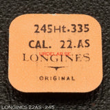 Longines 22AS-245, Cannon Pinion, Ht: 335