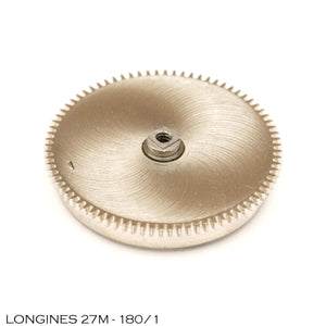 Longines 27M-180, Barrel with arbor