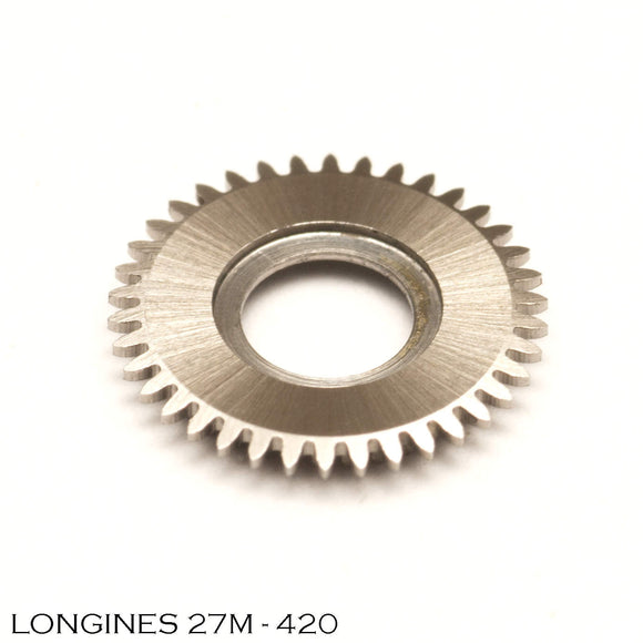 Longines 27M-420, Crown wheel