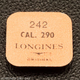 Longines 290-242, Cannon pinion & friction wheel, Heigth: 2.85