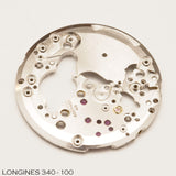 Longines 340-100, Plate