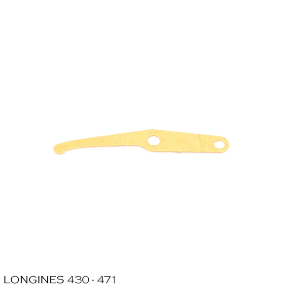 Longines 430-471, Friction spring for sweep second pinion