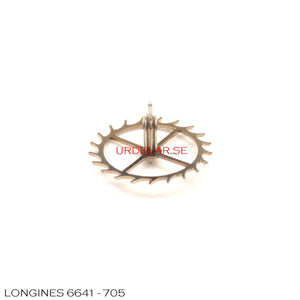 Longines 6641-705, Escape wheel