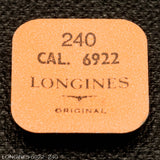 Longines 6922-240, Cannon pinion, Ht: 2.03