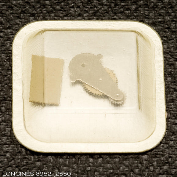 Longines 6952-2550, Calendar plate, mounted