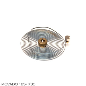 Movado 125-735, Hairspring