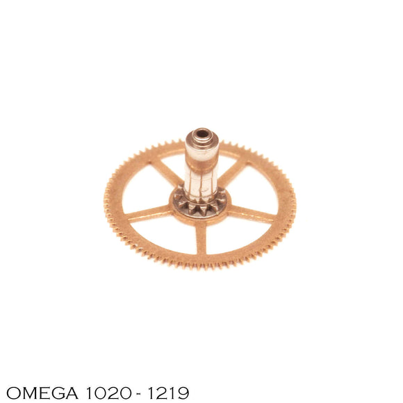 Omega 1020-1219, Center cannon pinion