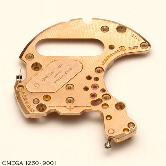 Omega 1250-9001, Upper plate