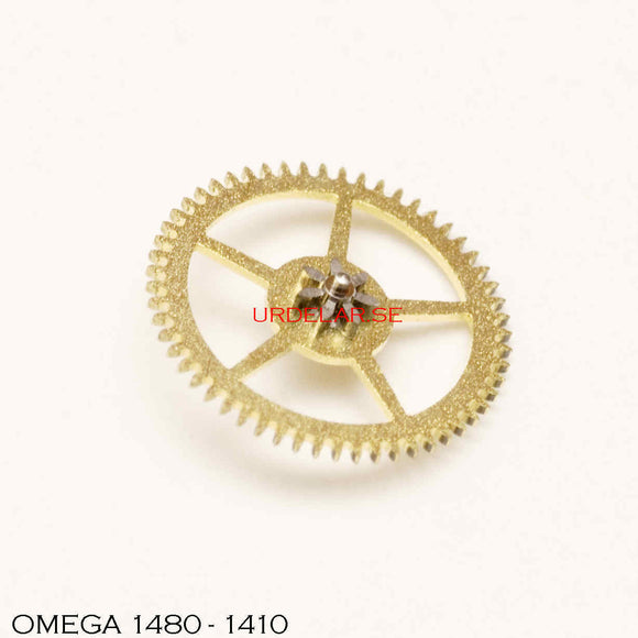 Omega 1480-1410, Driving gear for crown wheel