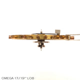 OMEGA 17/19'''LOB Pocket Watch Movement - Near Mint & Fully Serviced (Circa 1915)