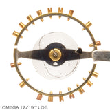 OMEGA 17/19'''LOB Pocket Watch Movement - Near Mint & Fully Serviced (Circa 1915)