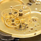 OMEGA 17/19'''LOB Pocket Watch Movement - Near Mint & Fully Serviced (Circa 1915)
